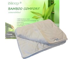Dekbed Zomer Bamboo Comfort - 100% Bamboe - Litsjumeaux - 240x200 cm - Wit