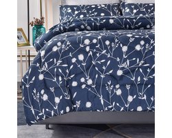 Dekbed zonder overtrek (incl. kussensloop) | Patroon Mila | 160x220 cm | All year dekbed 400gr./m2