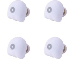 Dekbedclips Wit 4 stuks - dekbedklemmen - dekbedknijpers - clips - netjes - knijpers - dekbed