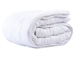 Dekbeddenwereld Soft Touch 4 Seasons dekbed met anti-allergische vulling - Verstelbare warmte - Dubbellaags ontwerp - Ademend en lichtgewicht comfortdekbed - Dubbel XL - Hoogwaardig dekbed voor slaapcomfort - Wit - 140 cm x 200 cm