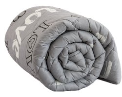 Hoesloos Dekbed - 140x200cm – Wasbaar, Ademend en Zacht – Love