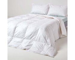 Homescapes Luxury Eendendons Dekbed 260x200 cm – Warmteklasse 3 – Zomerdekbed – Katoen 300TC – OEKO-TEX® & RDS