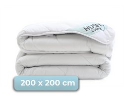 HUSH Living 4-Seizoenen Dekbed 200x200 cm - Tweepersoons - 200 + 300 GSM - Warm, Ademend en Lichtgewicht