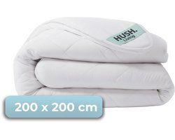 HUSH Living Dekbed Tweepersoons 200x200 cm - 350 GSM - Warm, Ademend en Lichtgewicht - Geschikt voor Alle Seizoenen