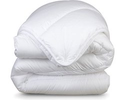 Isabella 4 Seizoen Dekbed 240x220 cm - Anti Allergie - Lits-jumeaux - Twee Delen - Wit
