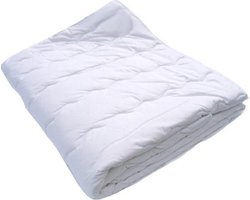 iSleep Cotton Washable Kinderdekbed - 100% Katoen - Junior - 120x150 cm - Wit