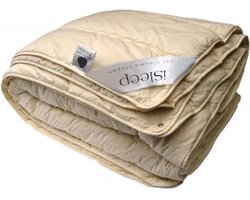 iSleep Kinderdekbed Wol 4-Seizoenen Texels Comfort - 120x150