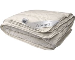 iSleep Wollen 4-Seizoenen Kinderdekbed - 100% Wol - Junior - 120x150 cm