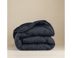 Lazy Dekbed Zonder Overtrek - Uni - Antraciet / Navy