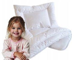 Ledikant Dekbedset Ukkie All Season 135x100 cm met Kussen 40x60 cm - Wasbaar Peuter Dekbed - Baby Dekbed