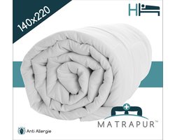 MATRAPUR| Luxe 4 Seizoenen Dekbed 140 x 220 - Hotel Kwaliteit - Anti Allergie - Zomerdekbed & Winterdekbed
