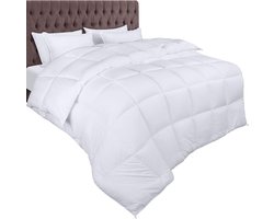 NBAP® Dekbed 240x220 - 2 Persoons 4 Seizoenen - Wasbaar - Extra Zacht - Wit