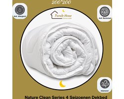 Parade Home® 4-Seizoenen Dekbed 200x200 – Anti-Allergisch & Ademend – 3-in-1 Comfort voor vier Seizoen – Tweepersoons