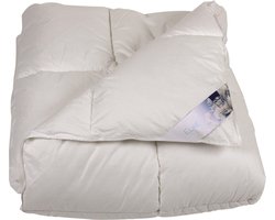 Polydaun Elke dekbed - enkel - anti-huisstofmijt - synthetisch - GRS gerecyclede vulling - 140x220 cm