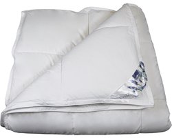 Polydaun FRISK dekbed - 4-seizoenen - gerecyclede Isocraft® vulling - 100% fijne katoenen tijk - 140x220 cm