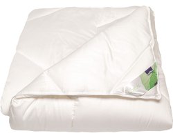 Polydaun Lotus dekbed - enkel - vochtregulerend - Lyocell tijk - vulling GRS 3D-Polarsoft Plus® + viscose - 140x220 cm - wit