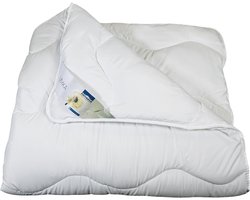 Polydaun Myka dekbed - enkel - GRS gerecyclede Isocraft® vulling - zeer zacht - Eenpersoons - 140x200 cm – Wit