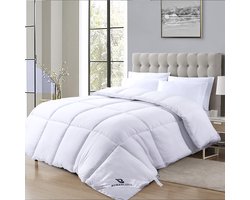 Roman Luxus® 4 Seizoenen Dekbed - Hotel Kwaliteit - Gesiliconiseerde Vulling - Soft - Anti Allergie - Wasbaar - 400 GSM (200 x 200 cm)