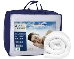 Royal Touch Luxe -Hotel Kwaliteit -Princess kinderdekbed 4-seizoenen 1Persoons-140x200 cm- Zomerdekbed & Winterdekbed - Anti Allergie -Antibacterieel- Anti-huisstofmijt