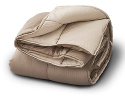 SLAAPP - Wasbaar Dekbed Zonder Overtrek - Beige - 240 x 200 cm