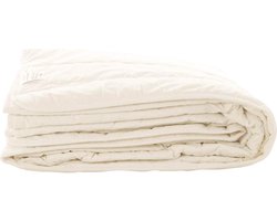 Snoozing Kreta - Katoen - Zomerdekbed - Eenpersoons - 140x220 cm - Wit