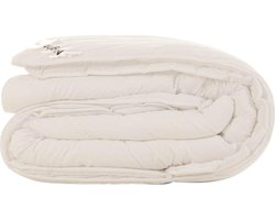 Snoozing Norway - Synthetisch - 4-seizoenen dekbed - Eenpersoons - 140x200 cm - Wit