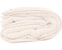 Snoozing Swiss Dreams - Dekbed - Tweepersoons - Synthetisch - 200x200 cm - Wit