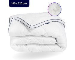 Soulsnooze® - Luxe Ultra Soft Dekbed 140 x 220 – All Year - Hotel Kwaliteit - 3D Airmesh - Ademend - Eenpersoons Enkel Dekbed - Dekbedden - Anti Allergie - Geschikt voor het hele jaar