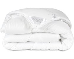 Ten Cate Synthetisch 4-Seizoenen Dekbed - 100% Gerecycled Materiaal - Anti Allergie - Wasbaar - Dekbed 240x200 - Wit