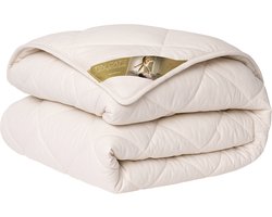 Ten Cate Wollen Dekbed 240 x 220 - 4 Seizoenen - 100% Texelaar wol - Zomer en Winterdekbed - 240x220 (Extra lang)