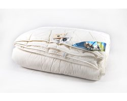 Texel wol enkel dekbed - Wit - Lits-jumeaux (240x220 cm)