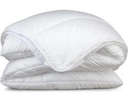 Topmerk Anti allergisch hoteldekbed en wasbaar 4-seizoenen dekbed (B-keuze) hoogwaardig 100% holle-vezel 4-seizoenen dekbed. Zomer + winter – Eenpersoons – 140x200cm DUURZAMERE KEUZE