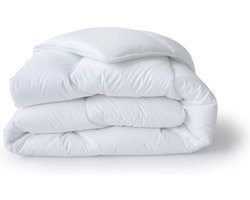 Topmerk Anti allergisch hoteldekbed en wasbaar standaard dekbed (B-keuze) hoogwaardig 100% holle-vezel All Year dekbed. -Eenpersoons- 140x200 cm DUURZAMERE KEUZE