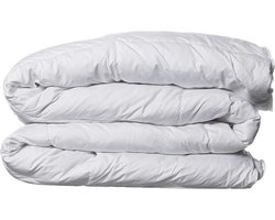 Topmerk Dons winter dekbed (B-keuze) hoogwaardig 100% RDS gecertificeerd halfdons warm winterdekbed. – Eenpersoons – 140x200cm DUURZAMERE KEUZE