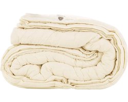 Topmerk Wollen 4-seizoenen dekbed (B-keuze) hoogwaardig 100% wol 4-seizoenen dekbed. Zomer + winter – kinderdekbed – 100x140cm DUURZAMERE KEUZE