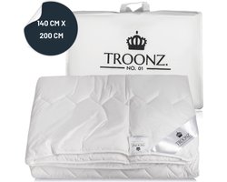 Troonz® Dekbed Livorno 140x200 cm - 100% Katoen - Luxe en Zacht Katoen - Zomer Dekbed - Eenpersoons Dekbed
