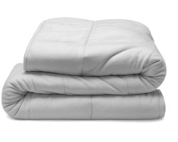 Verzwaringsdeken 8 kg katoen grijs Luxe kwaliteit - 150 x 200 cm - Premium Weighted blanket / Verzwaarde deken - REM nights®