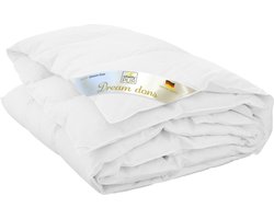 Vitality Pur Dons All Year Dekbed - 200x220 - Tweepersoons - Enkeldekbed Voor Alle Seizoenen - Dons & Veren Dekbed - Anti Huisstofmijt & Allergie (NOMITE) - Warmteklasse 3 - Zomer & Winterdekbed