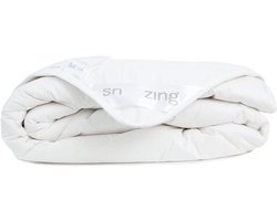 Wollen Dekbed Lits Jumeaux 240x220 cm Warmteklasse 1 - Wit