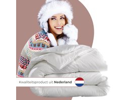 Zavelo - Dik Hollands Donzen Dekbed - Dekbedden - Winterdekbed - Warmteklasse 1 - Dik Nederlands Dekbed met Dons - 140 x 220 cm