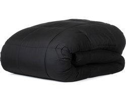 Zelesta® Wonderbed Black 200x200cm - Dekbed zonder overtrek - 30 dagen proefslapen - Wasbaar hoesloos dekbed - Bedrukt dekbed - Dekbed met print - All Year Winterdekbed & Zomerdekbed