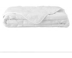 Zomerdekbed -140x200 cm Eenpersoons  100% Katoen-Wit