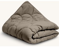 Zydante® Eazzzy Dekbed - 200x200 cm - Taupe