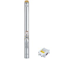 3,5 inch / 3,5" Myra Bronpomp 5600L/h 5,5 bar 88mm met 20m kabel