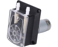 DC12V Peristaltische Pomp - 1500 Ml/min Hoog Stromen - Voedsel Grade BPT Tube - Corrosief-resistente - Stille DC-tandwielmotor voor Vaatwasser - Inktafdrukken - Carwash