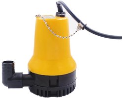 Dompele pomp voor schone en vuile waterafvoer - Ideaal voor zwembaden, vijvers en noodsituaties - 4200L/h - DC 12V 50W