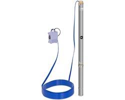 Dompelpomp - 70 mm / 2,75'' - 3800 l/h - 750 W - 20 m kabel / 84 m opvoerhoogte - RVS - MSW