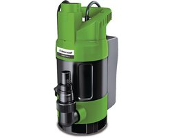 Dompelpomp combinatie met automatische start/stop voor schoon en vuil water - capaciteit 13.980 l/u - 0,75 kW 230 V Cleancraft SDWP 7014A