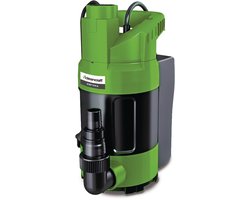 Dompelpomp met automatische start/stop voor helder water capaciteit 13980 l/h opvoerhoogte 8 m 0,75 kW 230 V Cleancraft SCWP 7014A