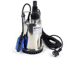 Dompelpomp Vuilwater – 400W – 7500 l/u – 7 m Dompeldiepte – Voor Sloten, Vijvers & Kelders – 10m Kabel